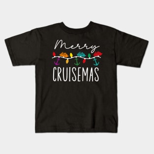 Merry Cruisemas Family Cruise Christmas  Cruisin Crew Kids T-Shirt